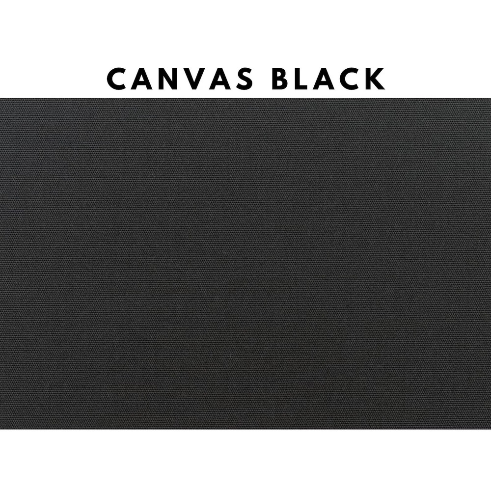 1YD SUNBRELLA 6008 Black Awning Marine Shade Boat Canvas Fabric 60" Wide 10 Year